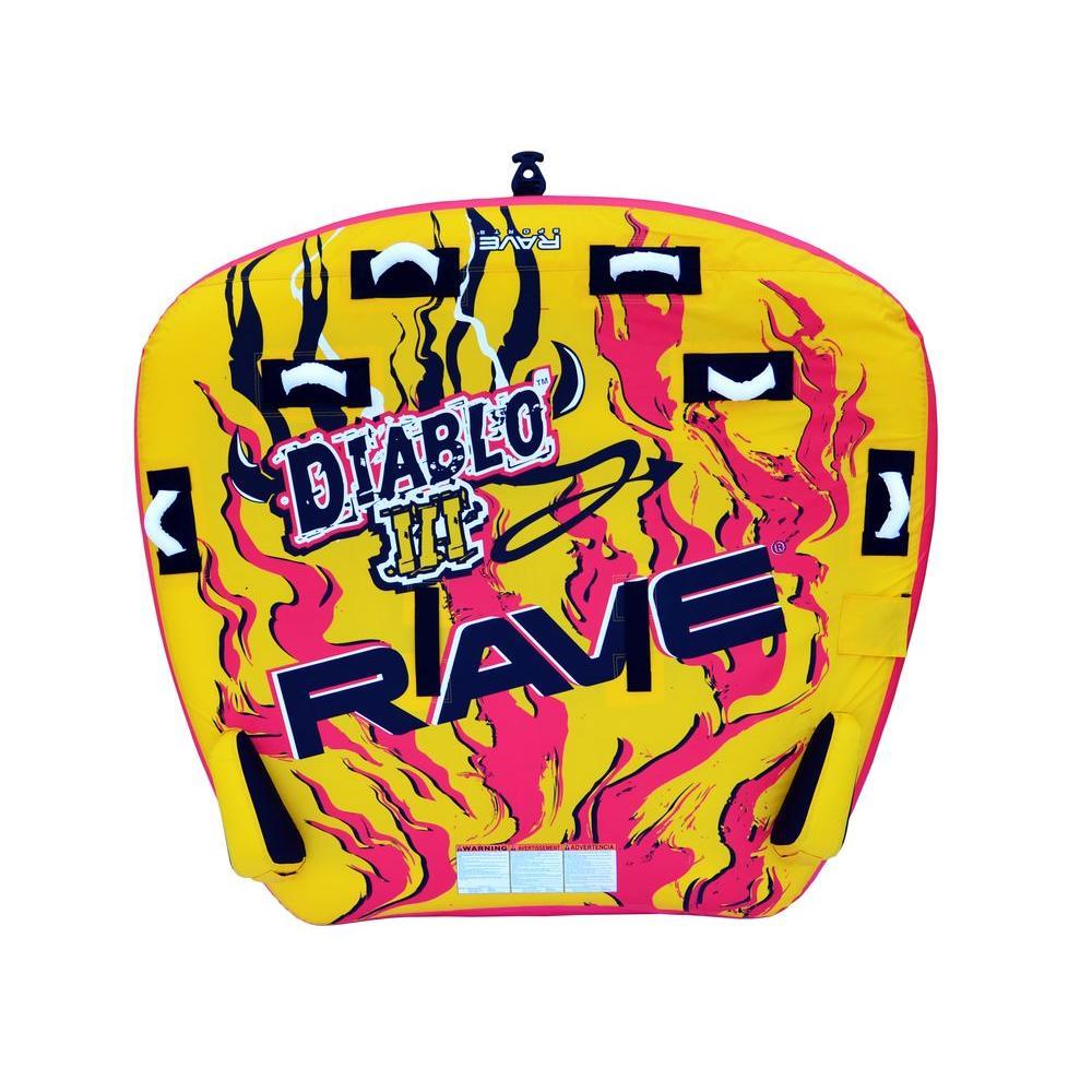 Diablo III 67 in. x 75 in. Inflatable Boat Towable
