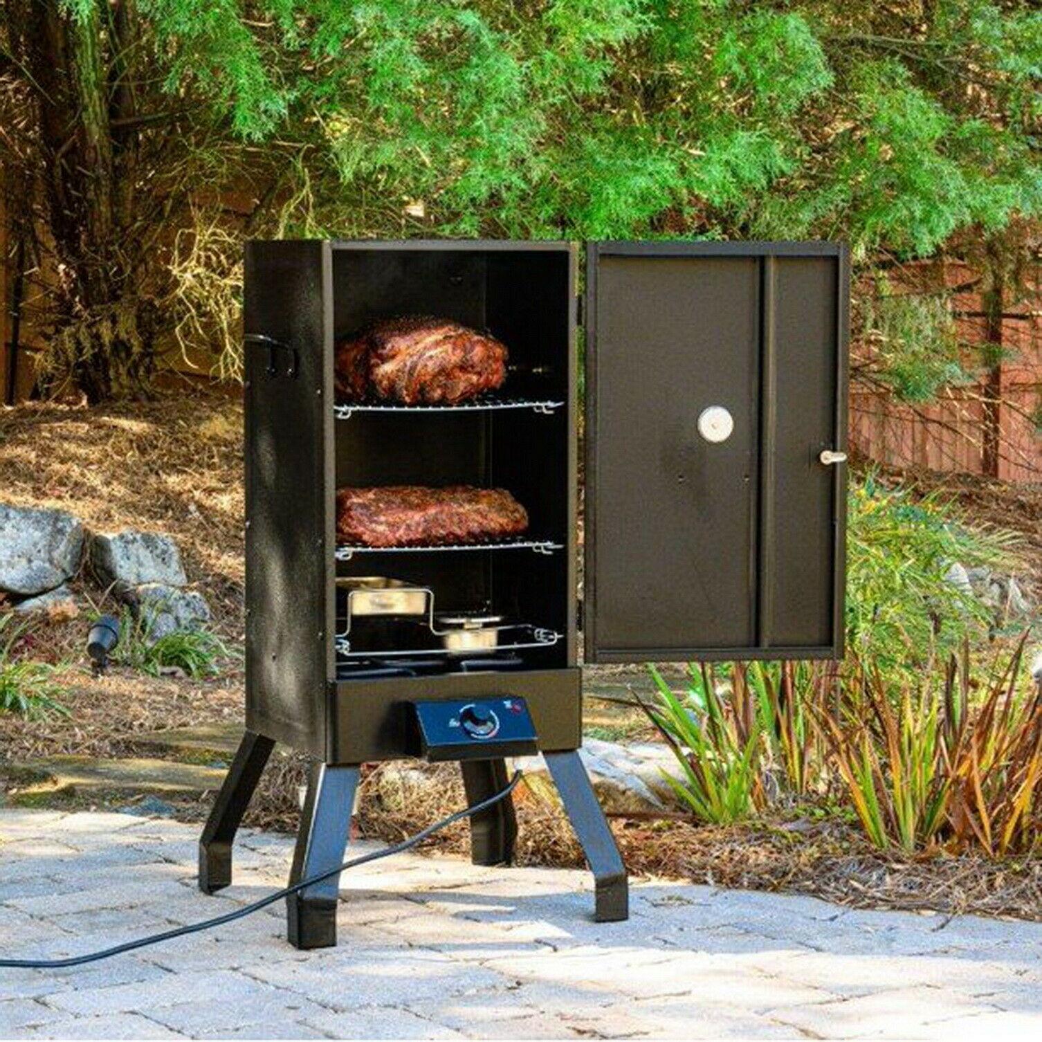 Vertical Premium Charcoal Smoker Grill BBQ Outdoor Cook Oven Outdoor BBQ New