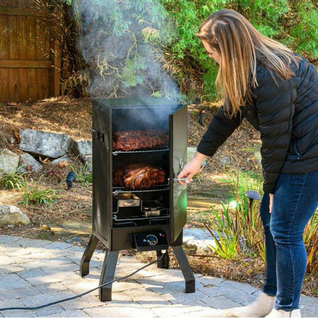 Vertical Premium Charcoal Smoker Grill BBQ Outdoor Cook Oven Outdoor BBQ New