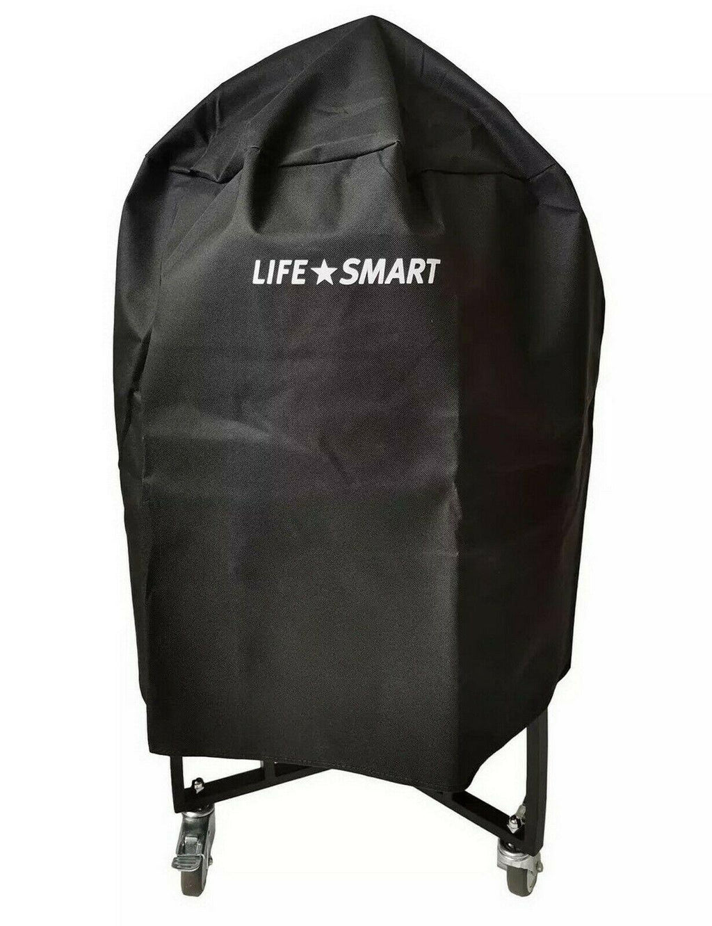 15" Kamado Style Ceramic Grill Electric Start Blue Black Red Lifesmart