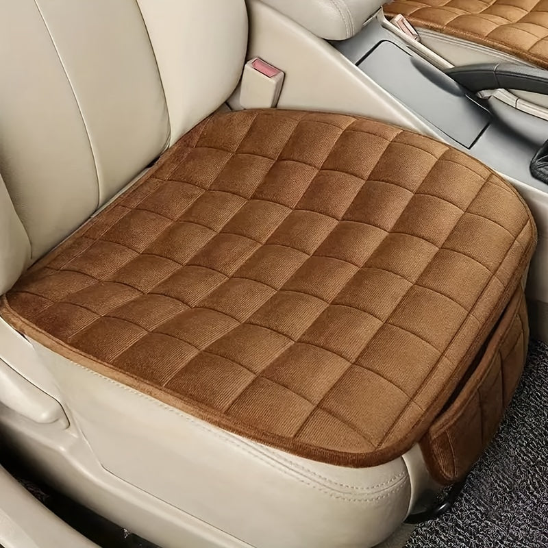 Car Seat Cover Winter Warm Seat Cushion Anti Slip Universal Front Chair Seat Breathable Pad For Vehicle Auto Car Seat Protector