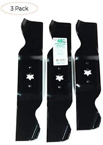 MTD Genuine Parts 490-110-M116 2-in-1 High-Lift Blade Set for 46-Inch Mowers 1997 and After (Thrее Расk)