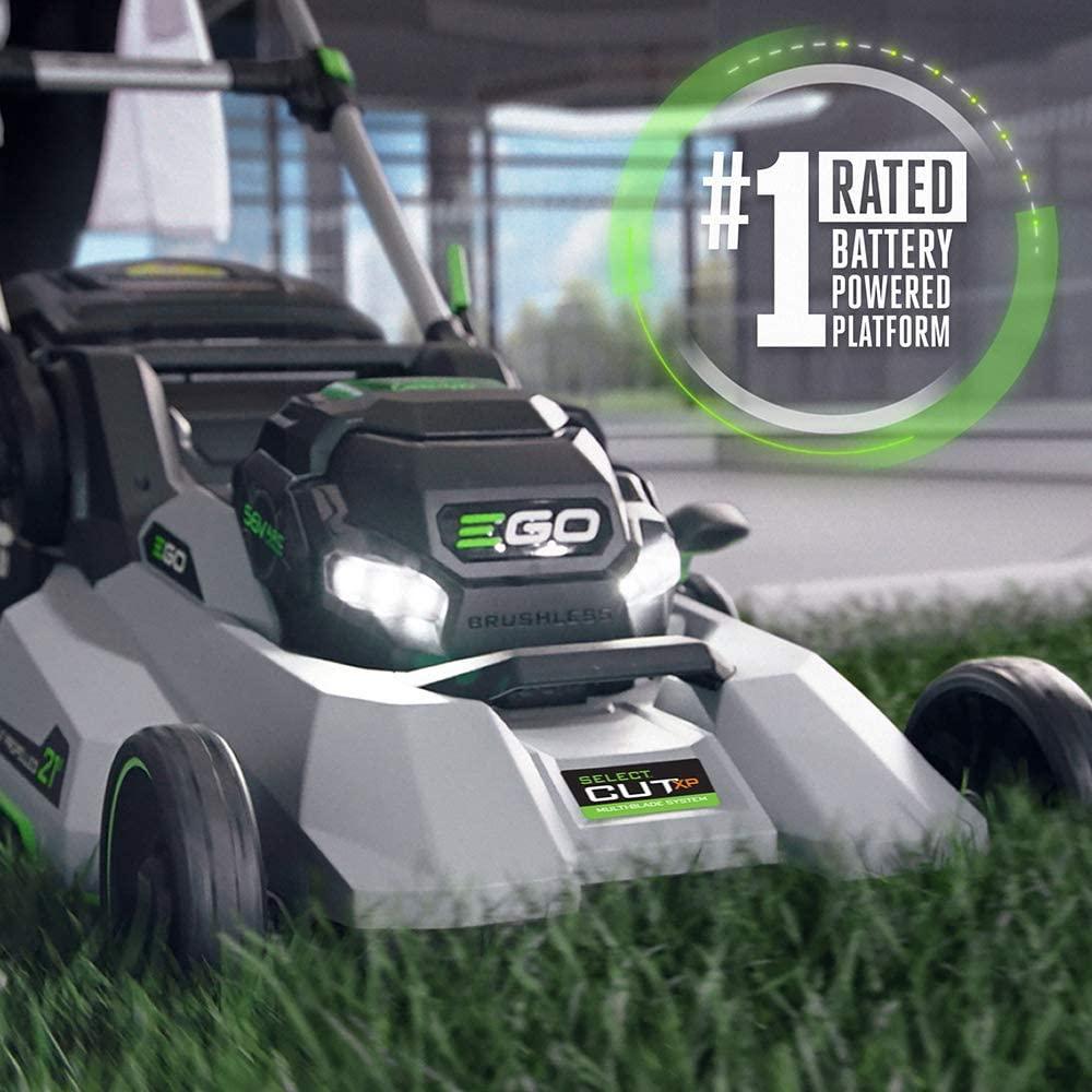 EGO Power+ LM2150SP 21-Inch 56-Volt Lithium-Ion Cordless Electric Select Cut XP Lawn Mower with Touch Drive Self-Propelled Technology - Battery and Charger Not Included