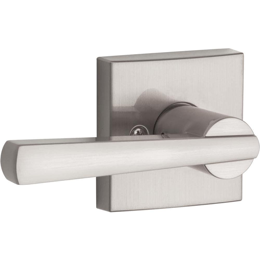 PrestiSpyglass Satin Nickel Dummy Door Lever