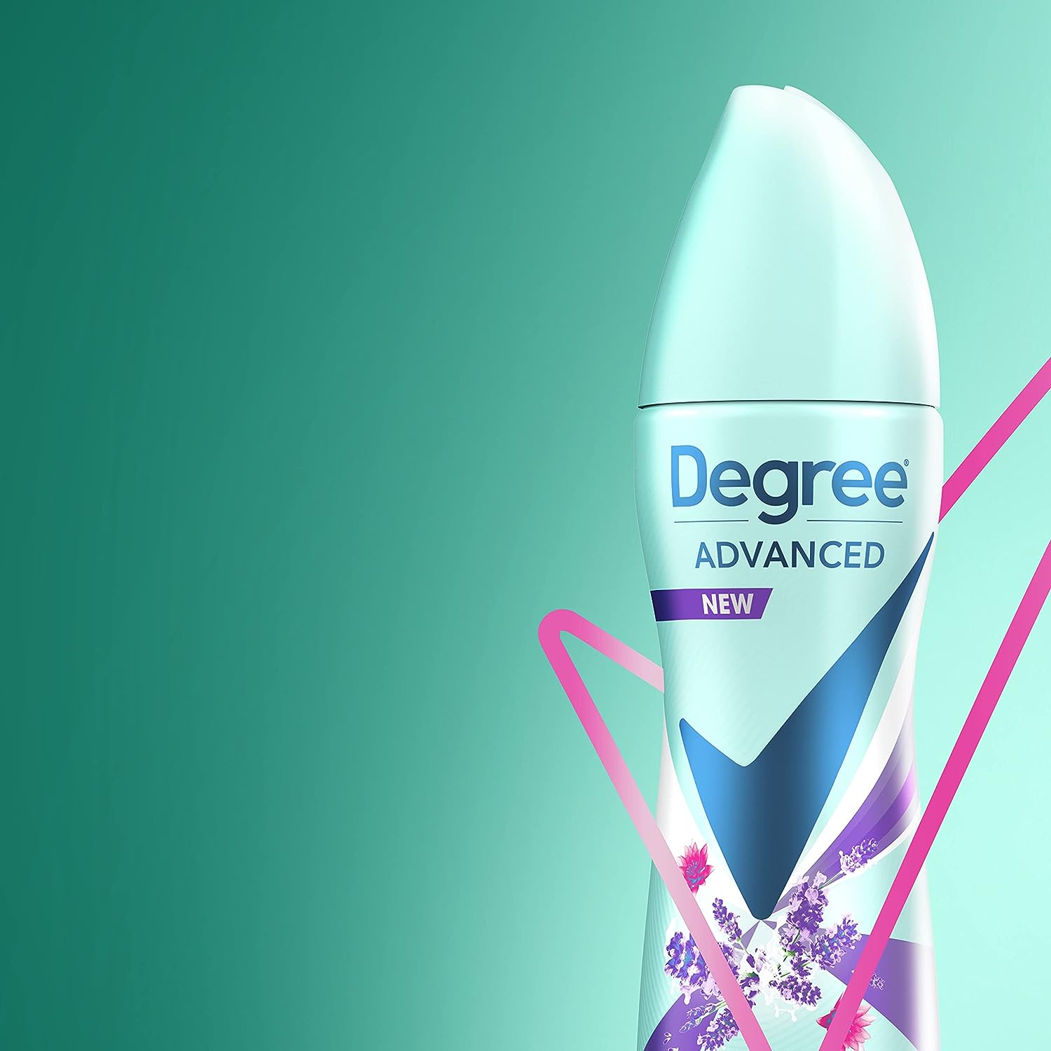 Degree Antiperspirant Deodorant Dry Spray 72-Hour Sweat and Odor Protection Lavender and Waterlily Deodorant Spray For Women With MotionSense Technology 3.8 oz 3 Count