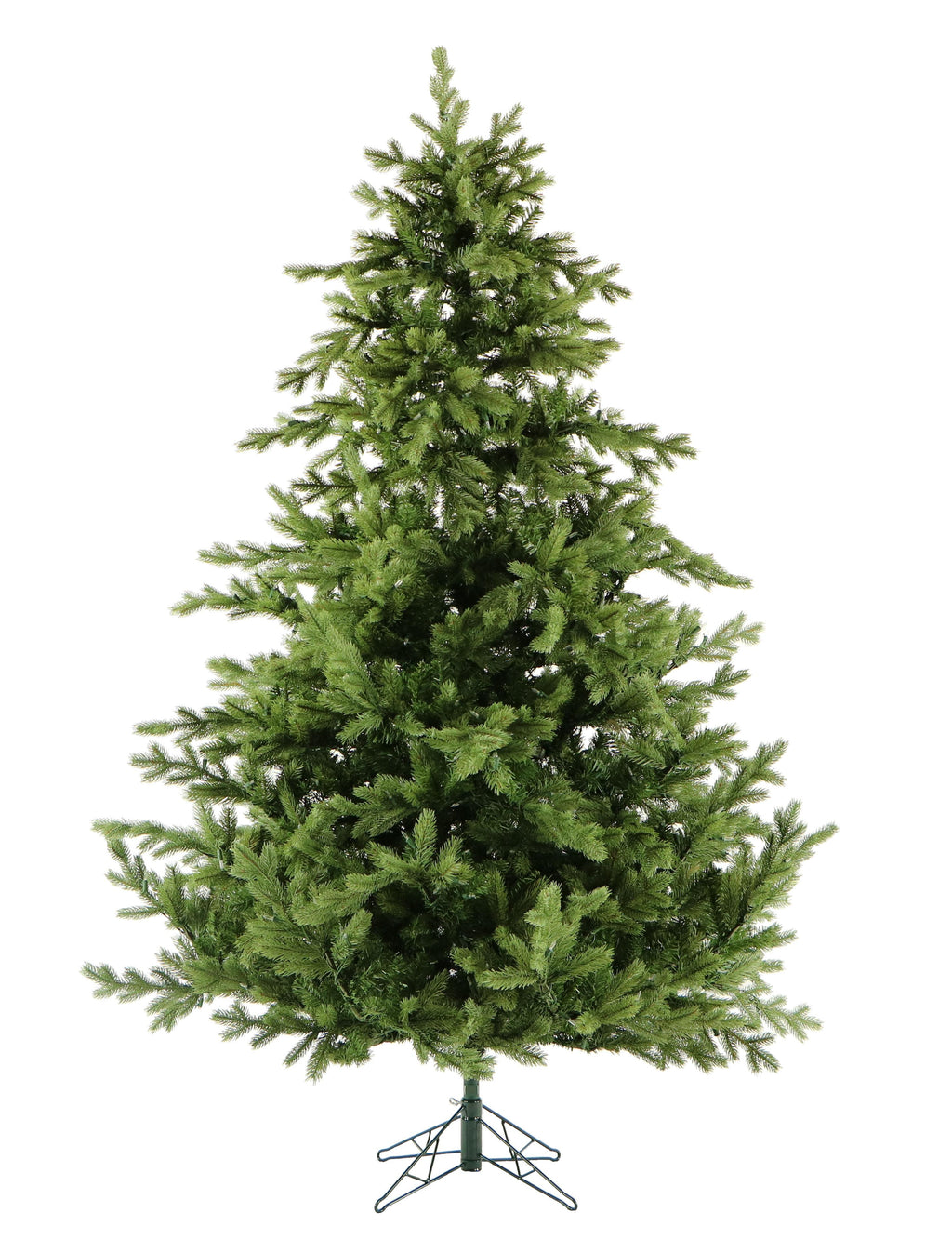 Fraser Hill Farm Green Unlit Pine Christmas Tree, 7.5'