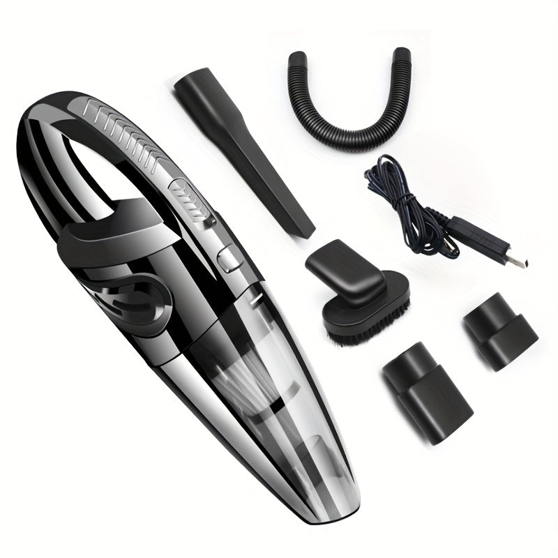 Car Wireless Vacuum Cleaner LarCapacity Dust Cup Strong Suction Portable Handheld Electric Vacuum Cleaner Wireless Home Cleaning Vacuum Cleaner