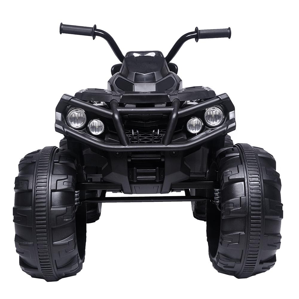 URHOMEPRO Kids Ride On ATV, 12V Battery Powered Kids Electric Cars, 4 Wheeler Quad with Headlights, MP3, USB, Volume Control, LarSeat, Electric Ride on Toys for Boys Girls, Two Speed Mode, Q11319