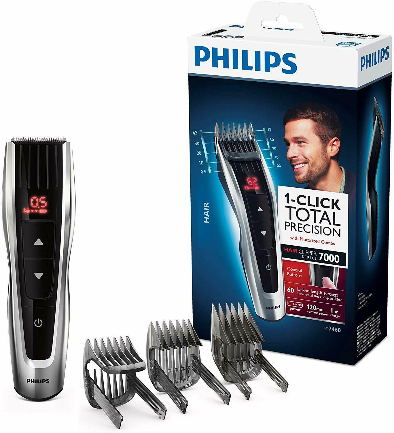 Philips Charging and Alternating Current Hair Cutter Electric Clippers Hc7460