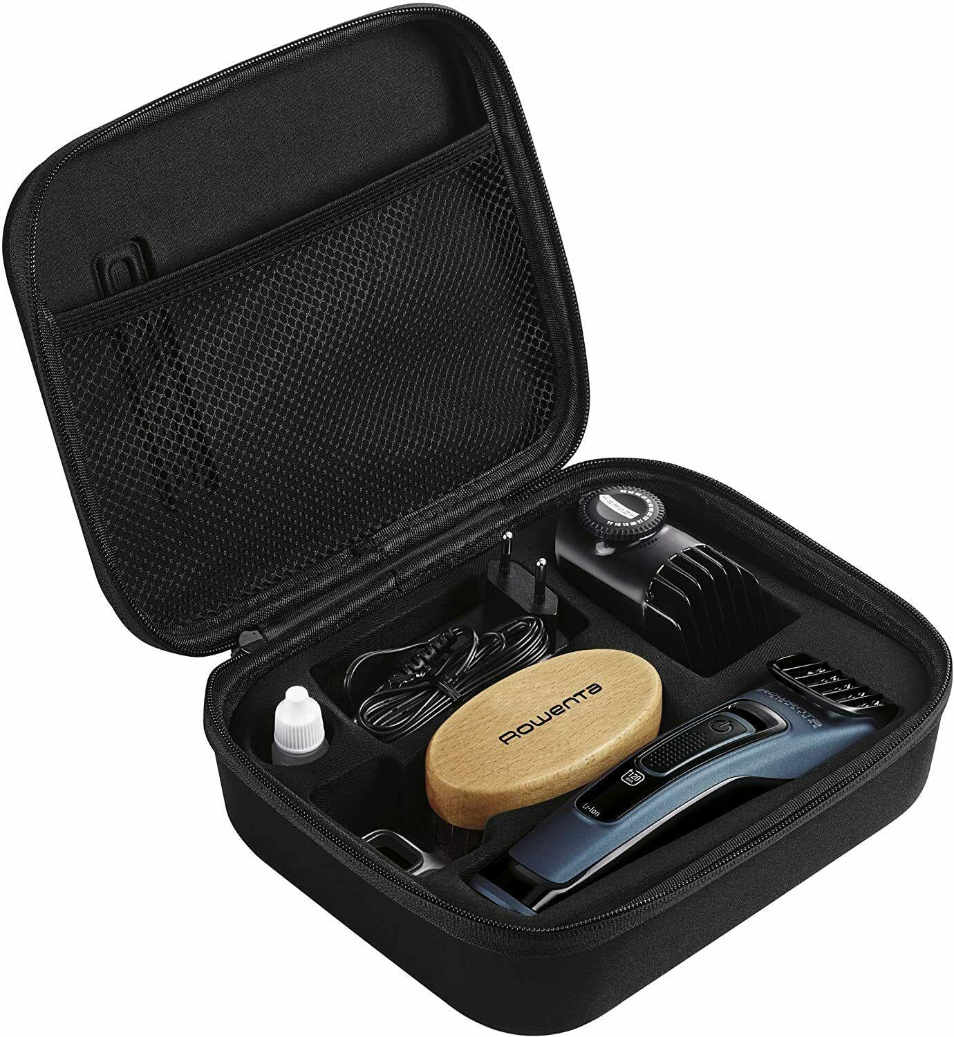 Rowenta Kit Care Beard Signature TN4500 Trimmer And Barber Titanium 120 Min