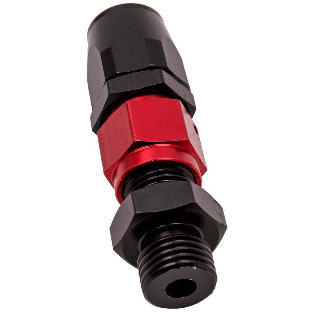 Adjustable Fuel Pressure Regulator Kit 100psi Oil Press Gauge AN6 Fitting