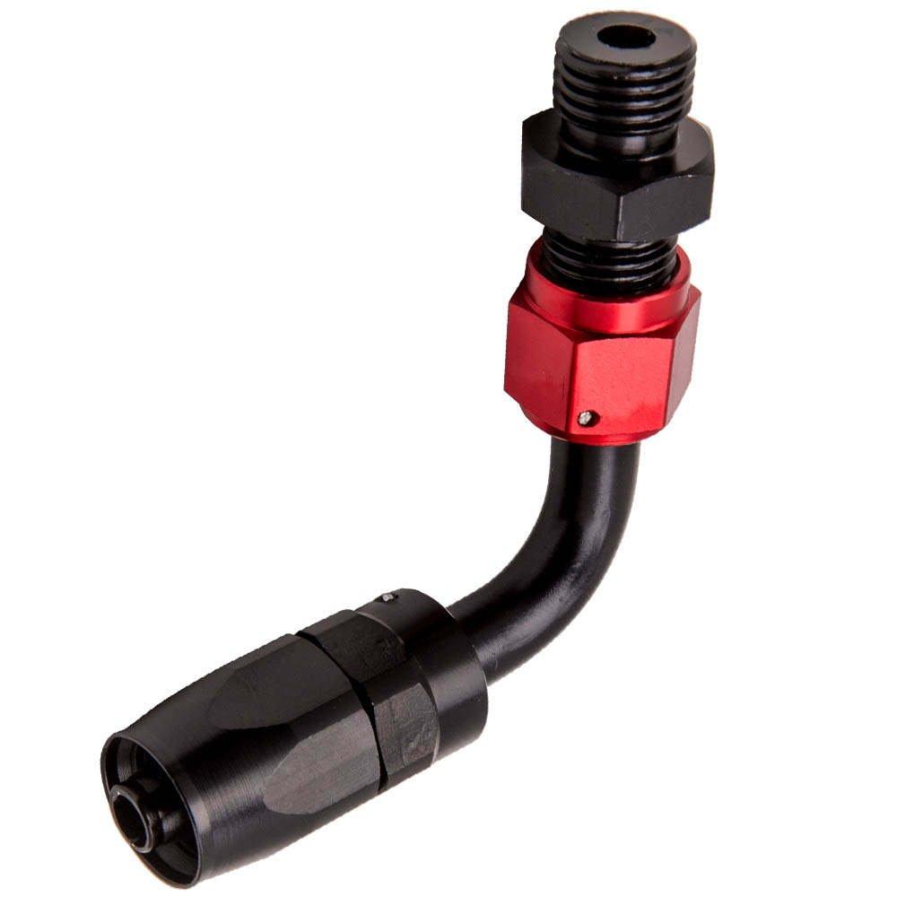 Adjustable Fuel Pressure Regulator Kit 100psi Oil Press Gauge AN6 Fitting