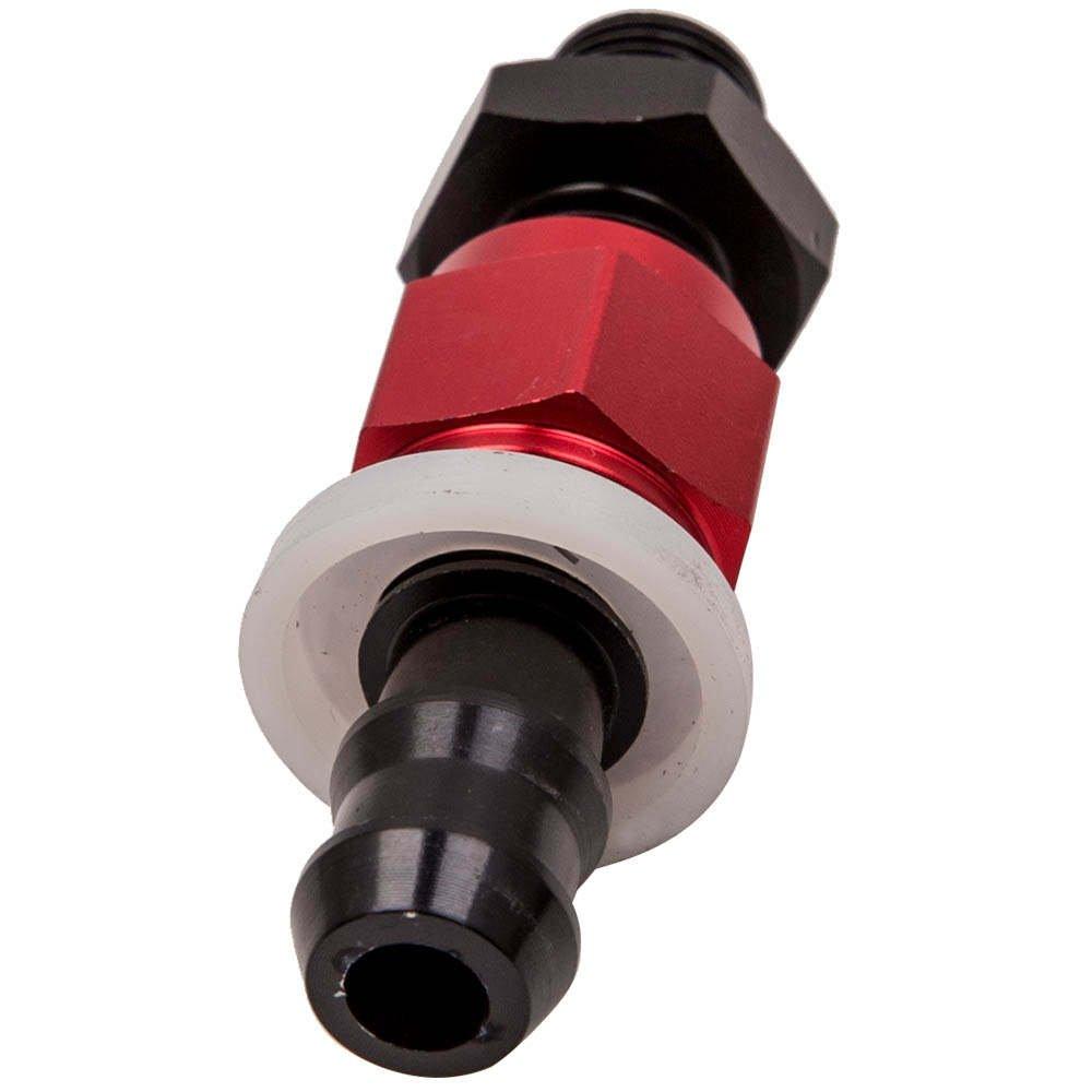 Adjustable Fuel Pressure Regulator Kit 100psi Oil Press Gauge AN6 Fitting