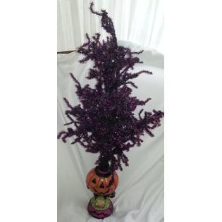 Katherine's Collection at Silverlake Katherine's Collection Wicked Halloween Tree with Pumpkin Base, Retired