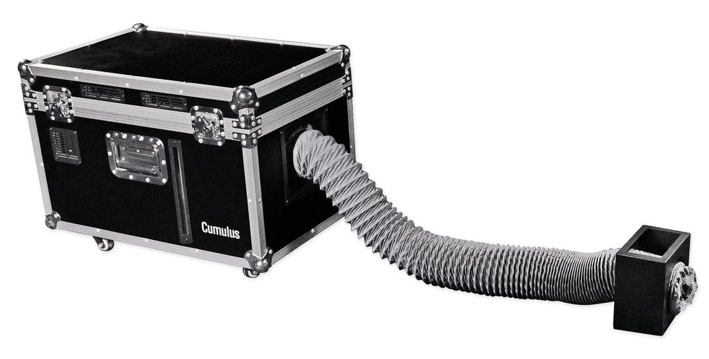 Chauvet DJ CUMULUS Fog Machine DMX Fogger+Case+Fluid+(4) 48" Black Light Strips