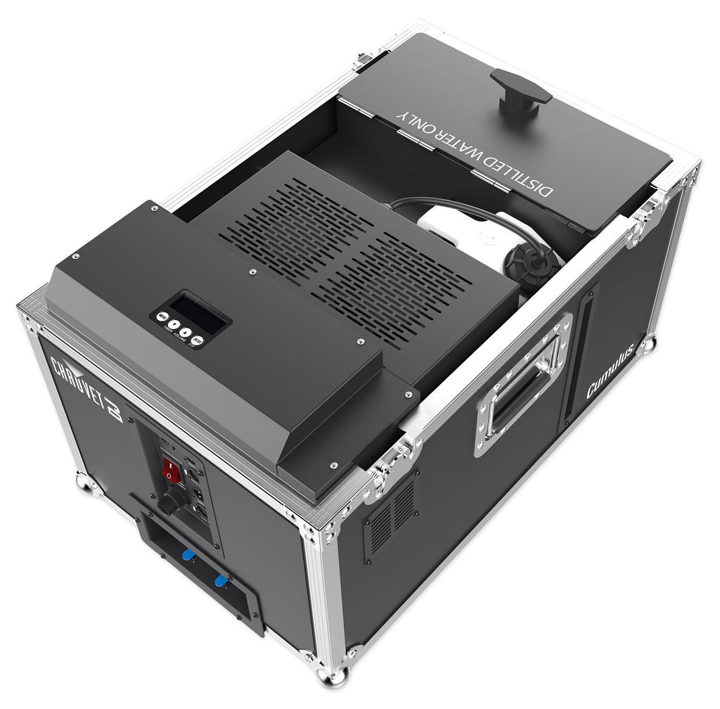 Chauvet DJ CUMULUS Fog Machine Pro DMX Fogger w/ Case+Facade+Hazer