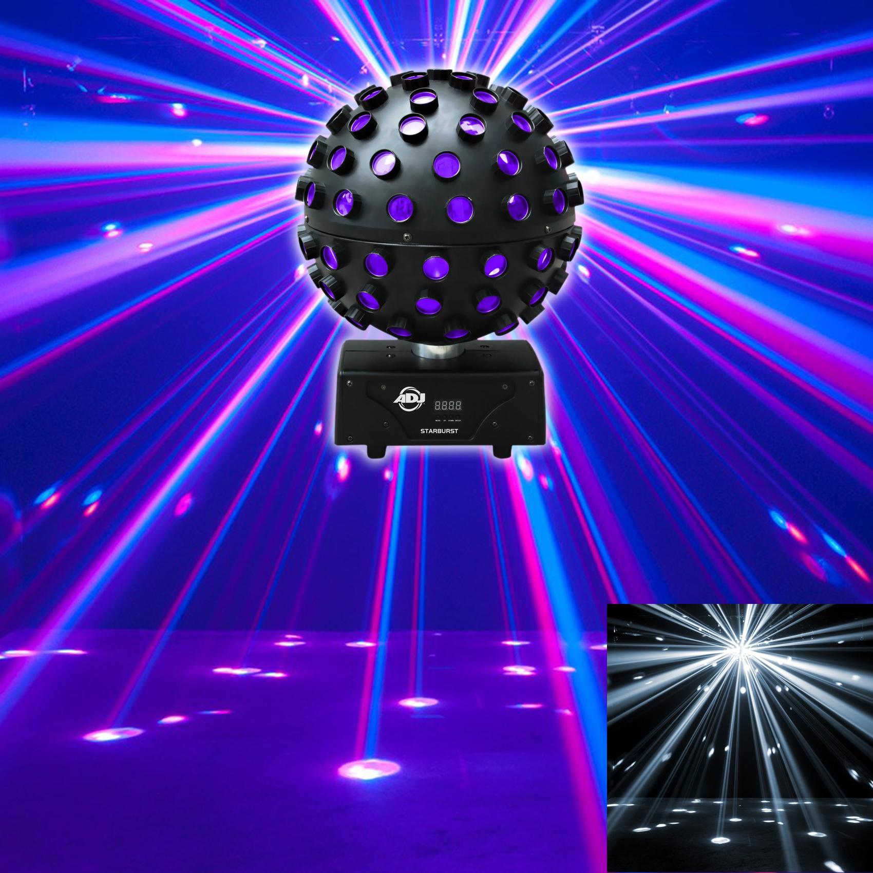 Chauvet DJ CUMULUS Fog Machine Fogger w/ Case+Sphere Shooting Beam Effect Light