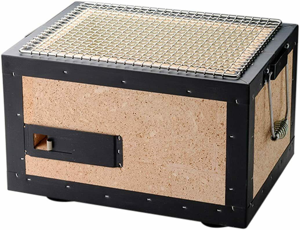 YAKITORI BBQ STOVE BQ8F Diatomite Charcoal Grill with  Steel