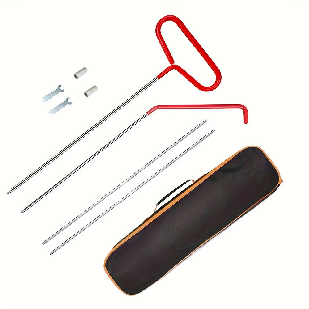 Car Repair Tool Kit Portable Automotive Tool Set  With Carrying Bag For Cars &amp; Trucks  Professional Emergency Car Tools Door Dent Repair Tool