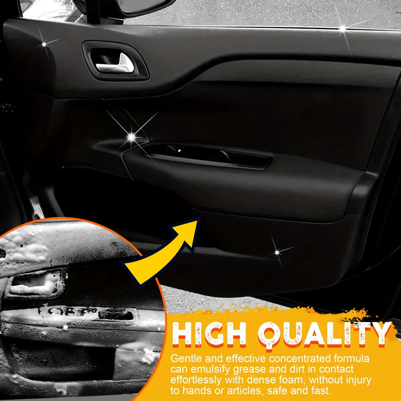 5.07oz Car Multi-purpose Foam Cleaner Powerful Stain Remover Headliner Seat Car Upholstery Cleaner