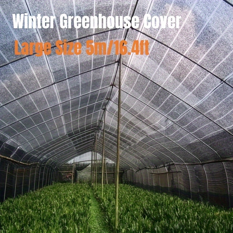 Sun Shade Cloth, Dense Shading Heat Insulation Net, Shading Cloth, Sun And Snow Protecting For Balcony, Courtyard, RV Camping, Black