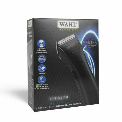 Wahl Professional Beretto Stealth Rechargeable Hair Clipper (Limited Edition)