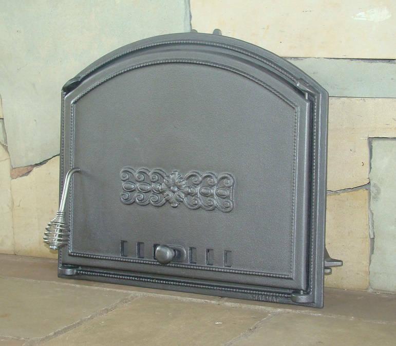 Cast Iron pizza oven door | bread oven doors | fire door | 485x410mm