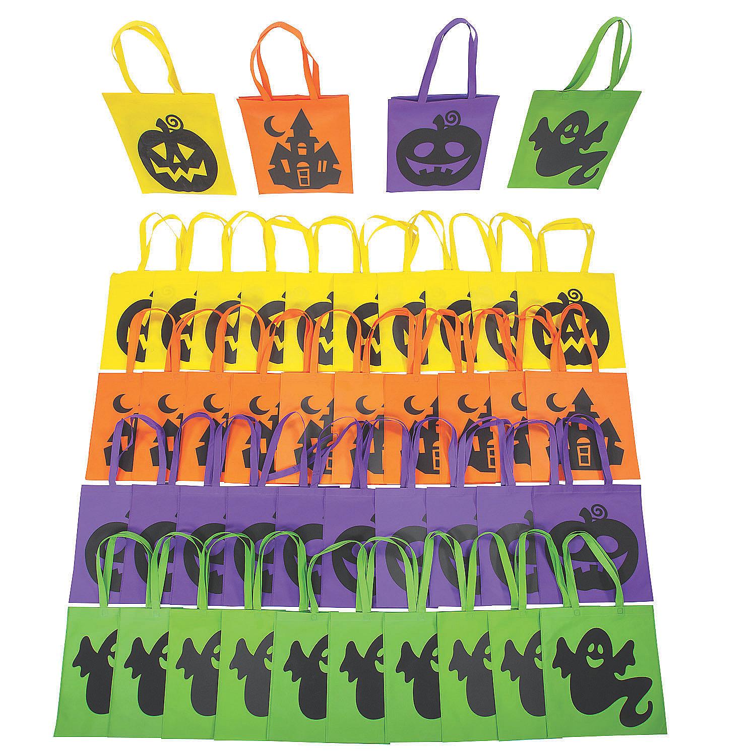 Bulk LarIconic Halloween Tote Bags, Apparel Accessories, Halloween, 180 Pieces