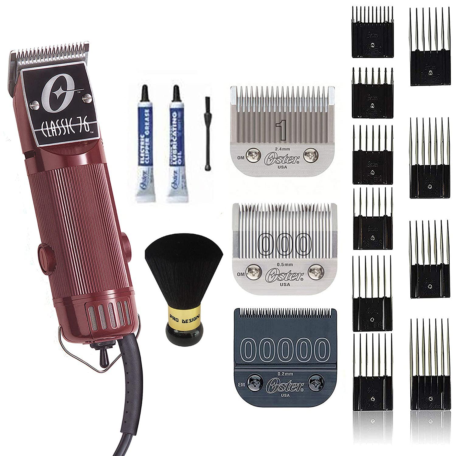 Oster Professional 76023-510 Fast Feed Clipper - Red