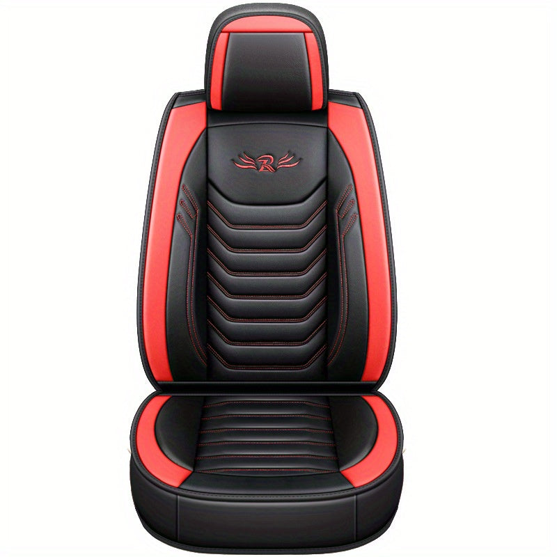 1pc Universal Car Seat Covers PU Leather Seat Covers Cushion Car Seat Protector Mat For Sedan SUV Interior Car Accessories