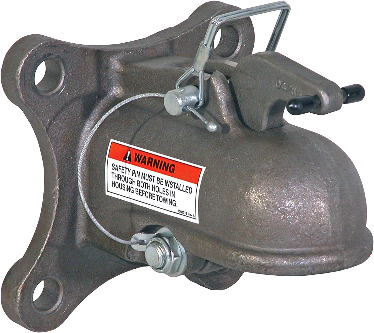 Buyers Products (0091558 2-5/16" Heavy Duty Cast Coupler with 4-Hole Mounting Plate