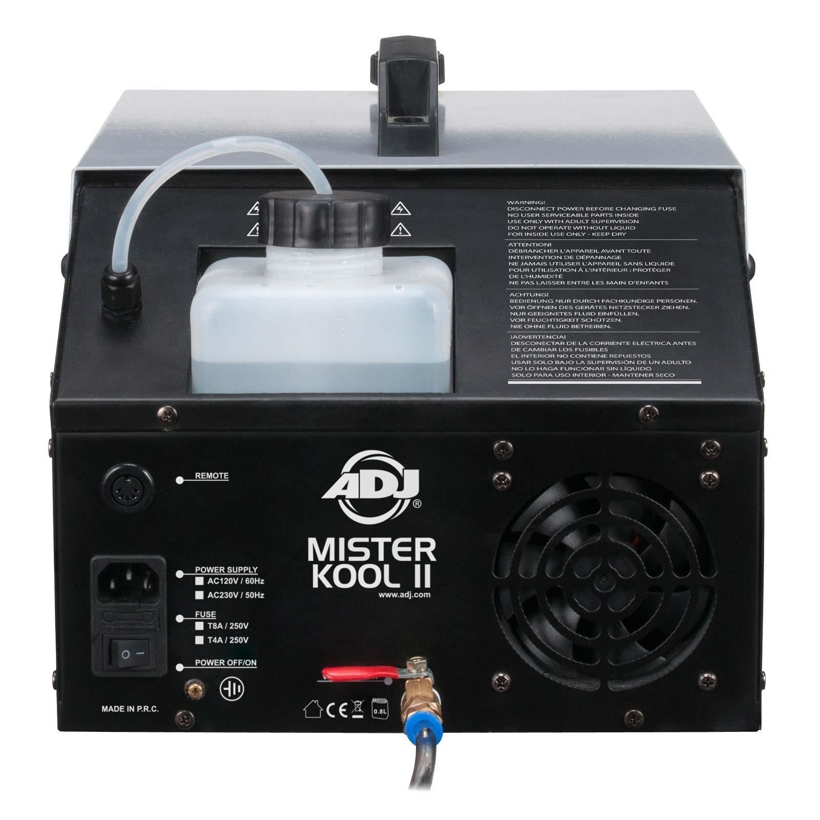 American DJ Mister Kool II Low-Lying Fog Machine with 1 Gallon of Fog Fluid Package