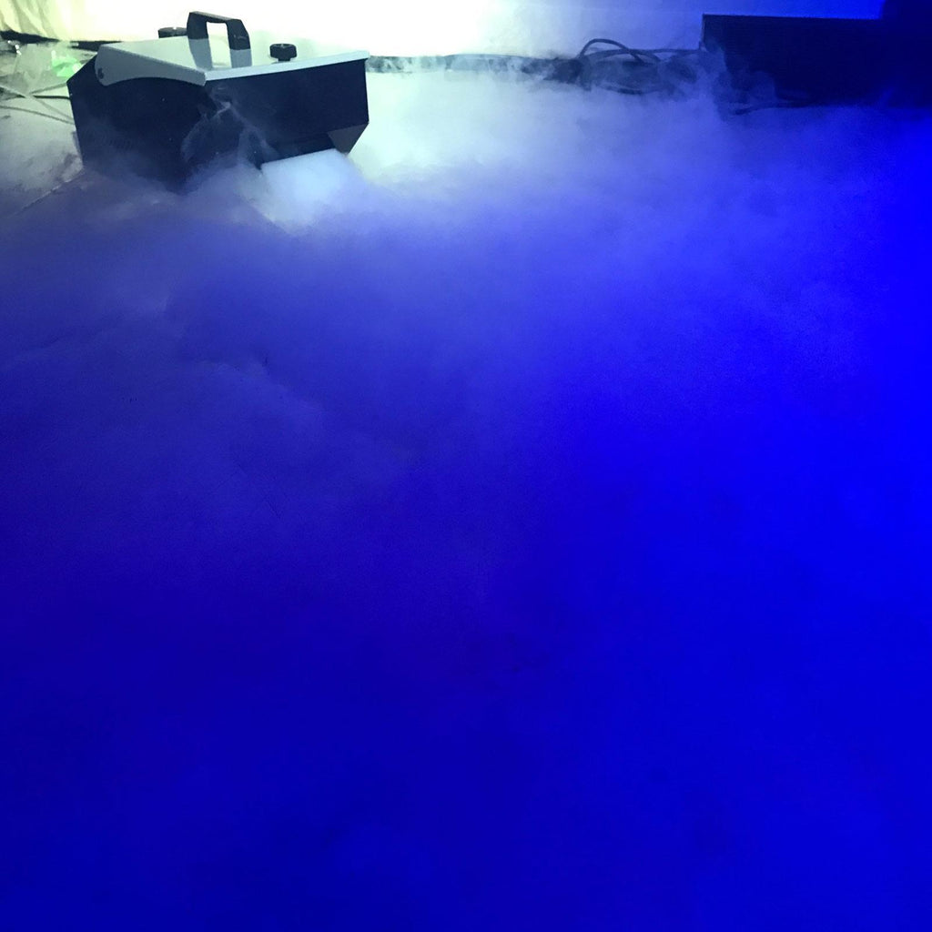 American DJ Mister Kool II Low-Lying Fog Machine with 1 Gallon of Fog Fluid Package
