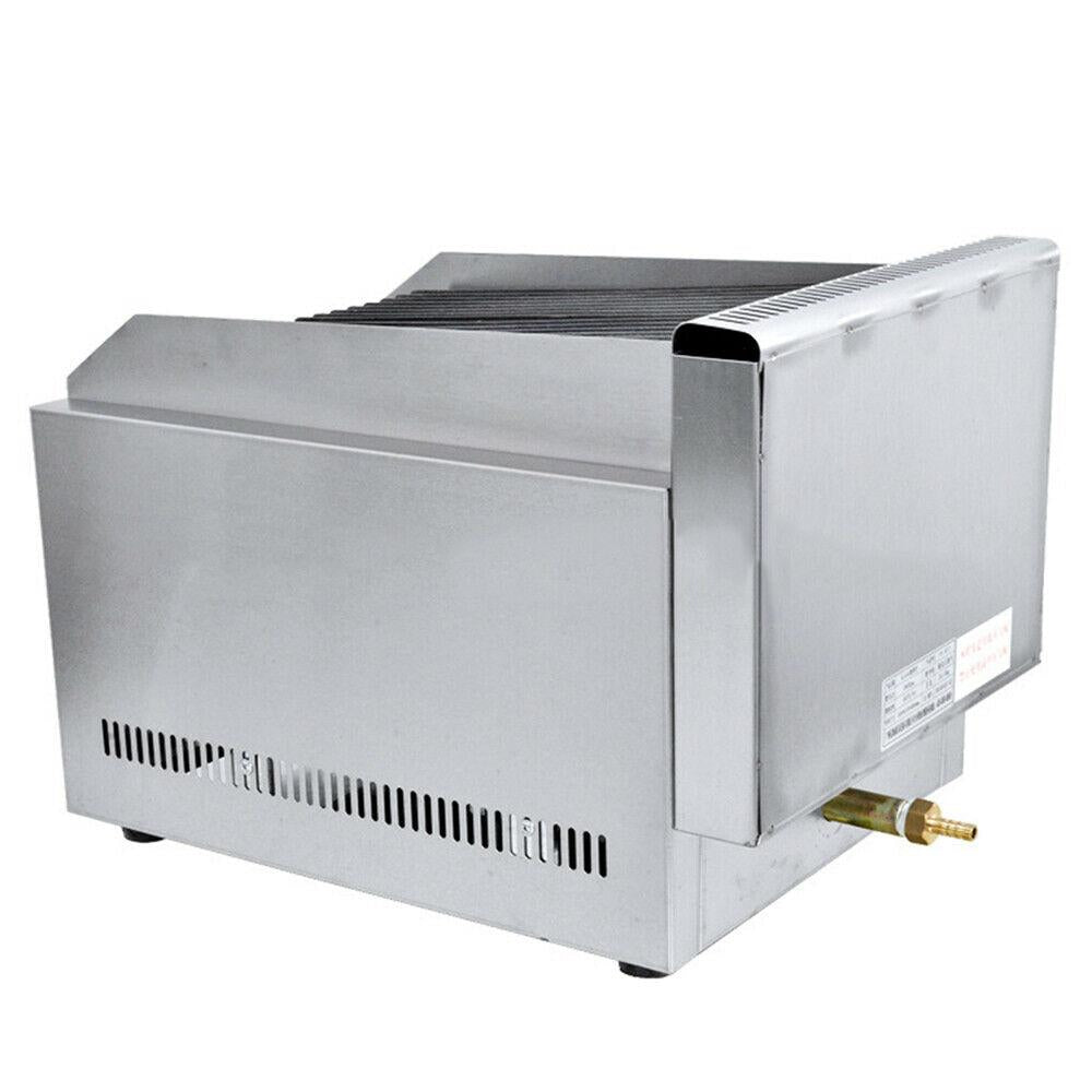 Commercial Gas BBQ Grill  Steel BBQ Barbecue Char Broiler 2800Pa new
