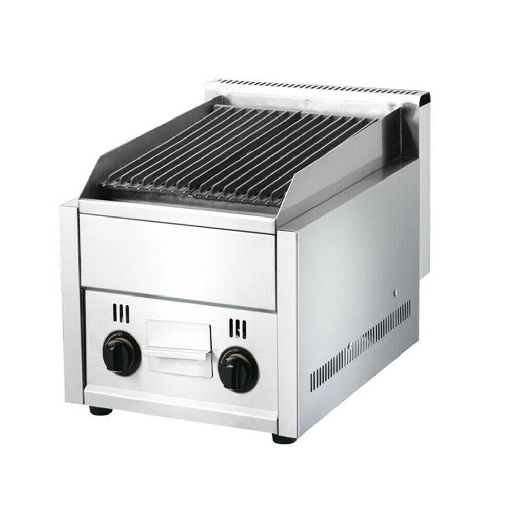 Commercial Gas BBQ Grill  Steel BBQ Barbecue Char Broiler 2800Pa new