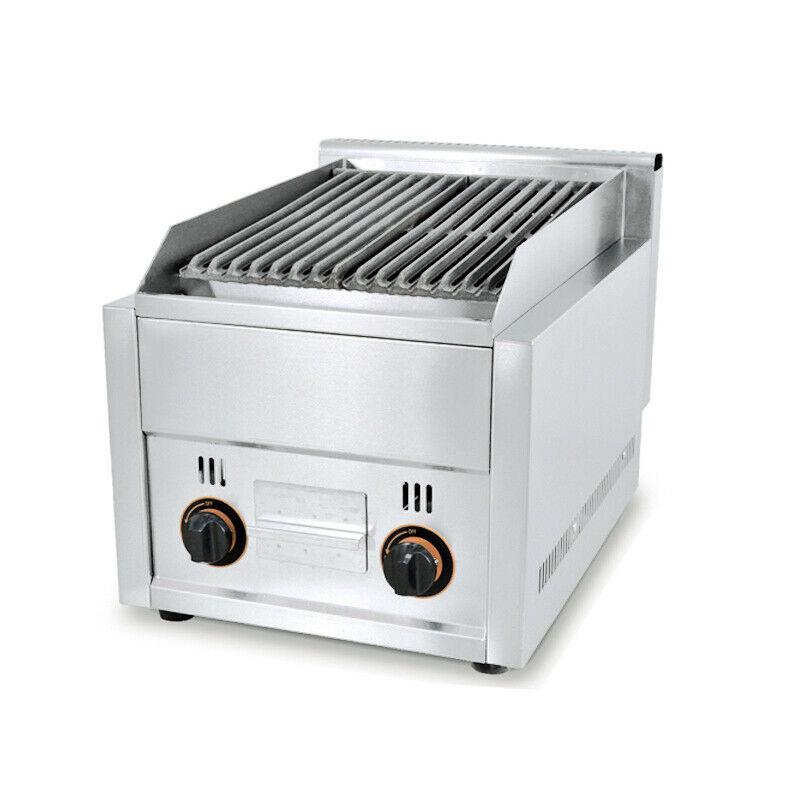 Commercial Gas BBQ Grill  Steel BBQ Barbecue Char Broiler 2800Pa new
