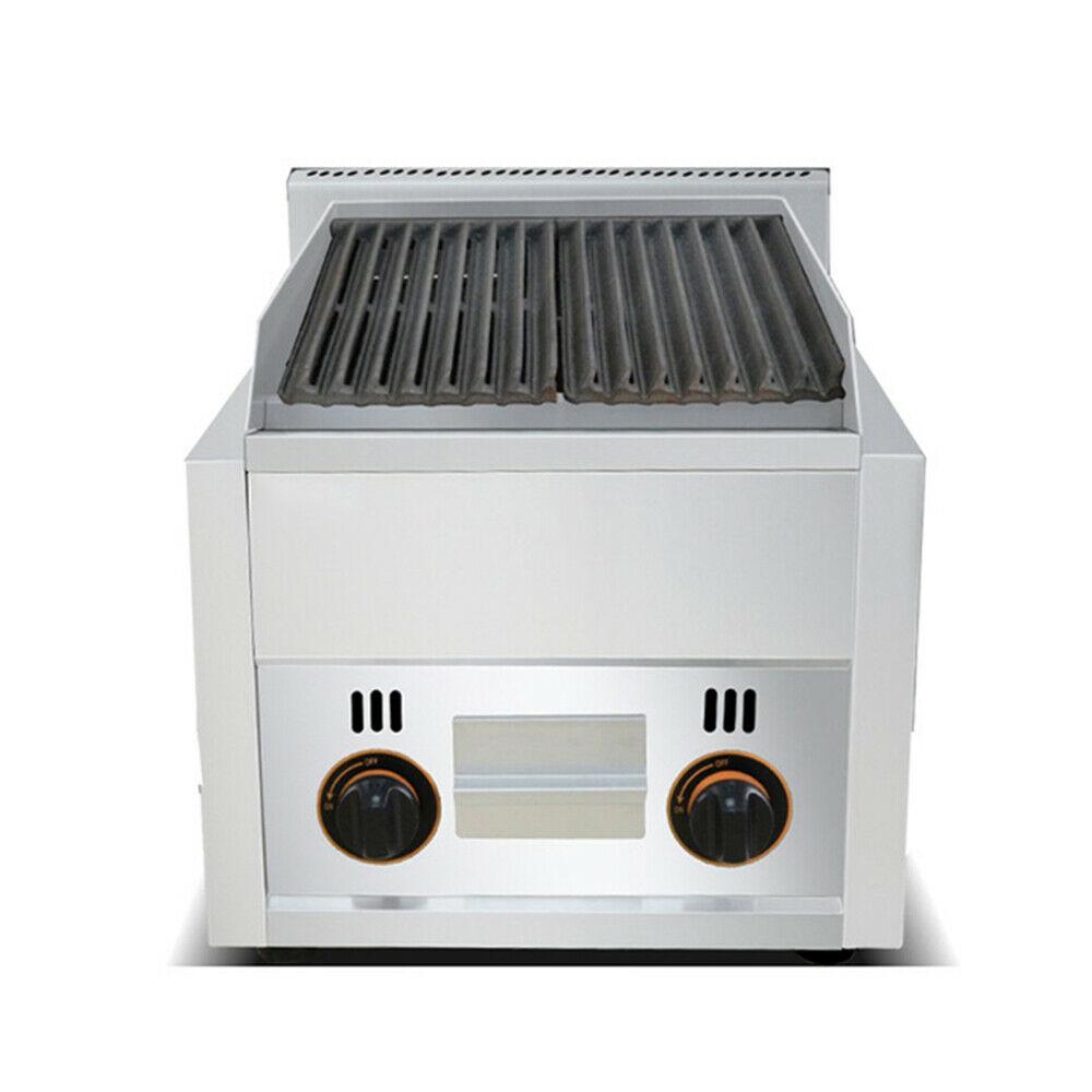 Commercial Gas BBQ Grill  Steel BBQ Barbecue Char Broiler 2800Pa new