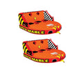 SPORTSSTUFF Super Mable Triple Rider Lake Boat Towable Tube (2 Pack)