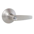 Olympic  Steel Keyed Entry Door Lever Lock