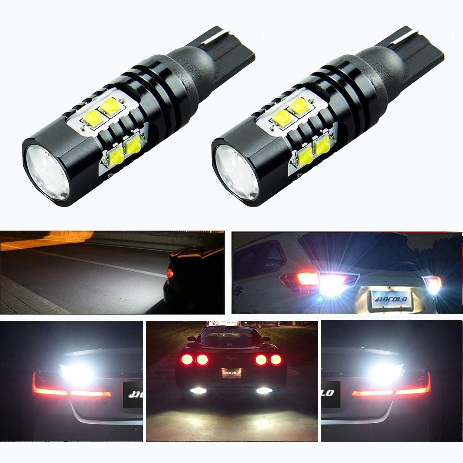 2PCS T10 T15 LED Bulbs Turn Lights Signal Lights Error  Backup Light Bulb
