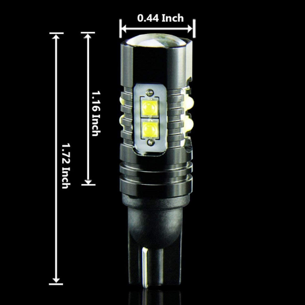 2PCS T10 T15 LED Bulbs Turn Lights Signal Lights Error  Backup Light Bulb