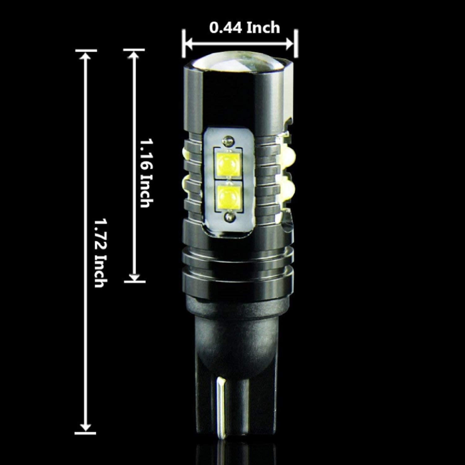 2PCS T10 T15 LED Bulbs Turn Lights Signal Lights Error  Backup Light Bulb