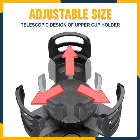 2 In 1 Multifunctional Car Cup Holder And Organizer