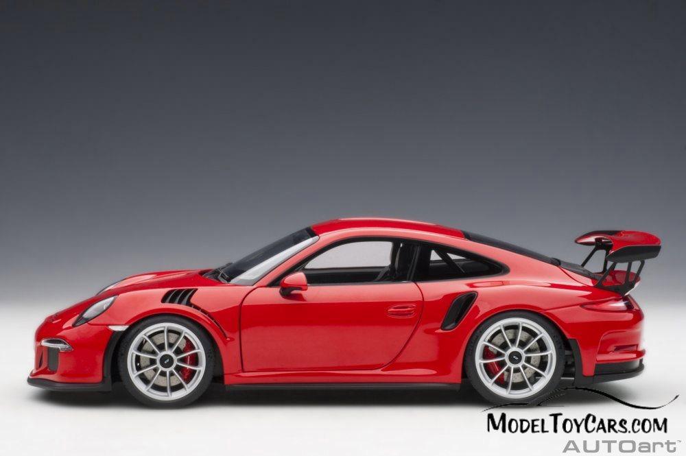 Porsche 911 (991) GT3 RS, Guards Red - Auto Art 78165 - 1/18 Scale Diecast Model Toy Car