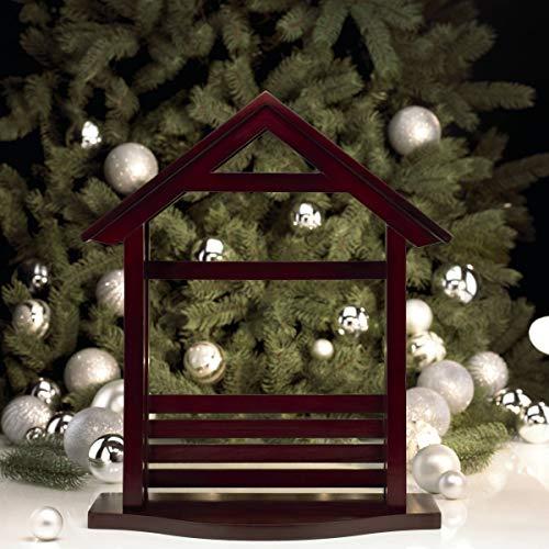Lenox First Blessing Wood Creche Stable Christmas Nativity Figurine 829417 New