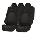 Upgrade Your Car Interior Comfort: 5-Seat Universal Car Seat Cover Set - Soft &amp; Breathable Polyester Fabric