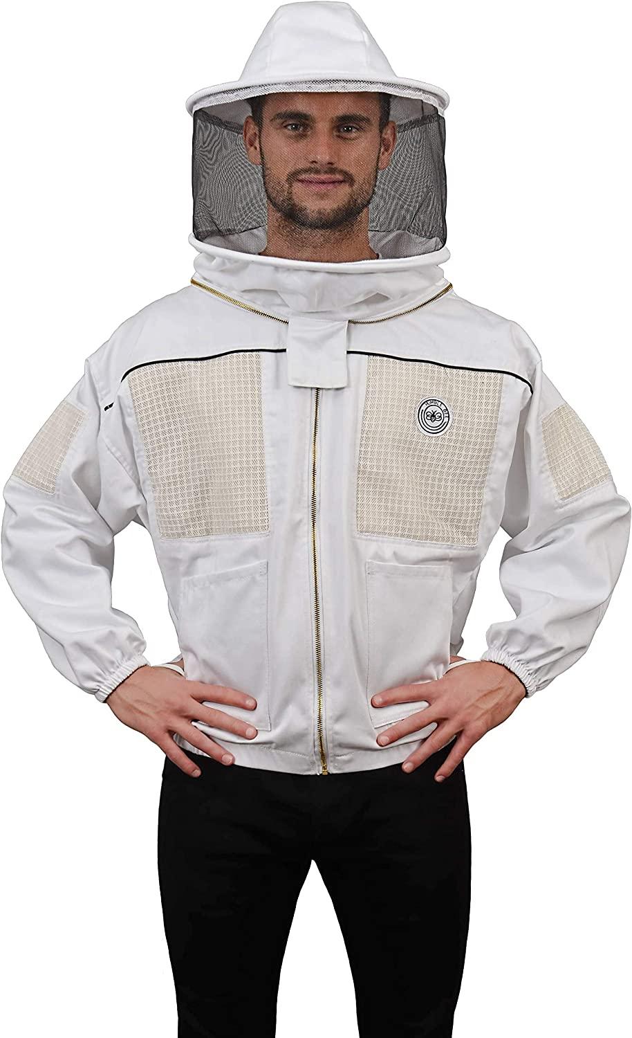 Humble Bee 330 Ventilated Beekeeping Jacket with Round Veil