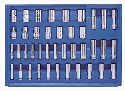 Kobalt 286-Piece Standard (SAE) and Metric Combination Polished Chrome Mechanics Tool Set