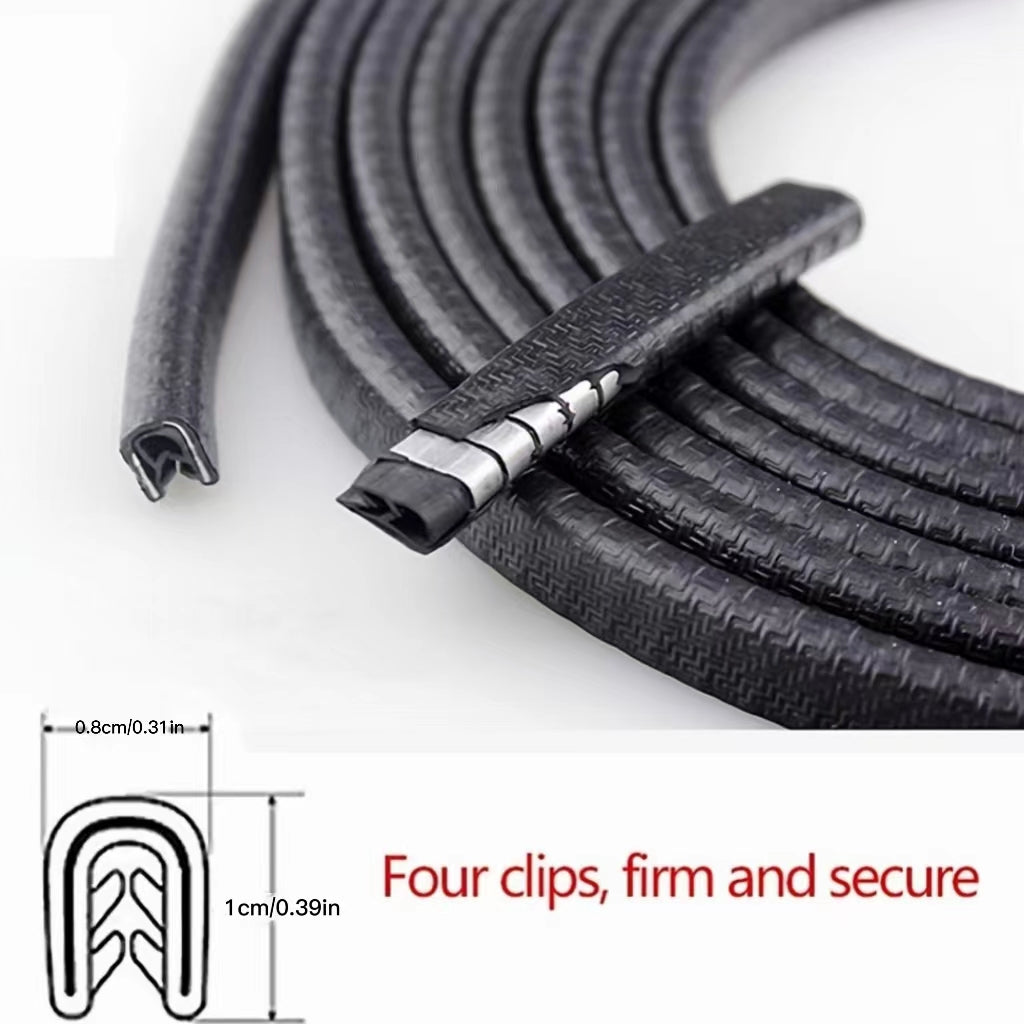 Protect Your Car Doors With Anti-Collision, Soundproof &amp; Dustproof Rubber Strips