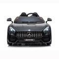 Kids Ride On Car Mercedes-Benz AMG GT Dual Drive Electric Cars for Kids Motorized Vehicles Remote Control Toy Car with 2 Seater, -in LED Lights, Music, Horn Christmas Birthday Gift for Children